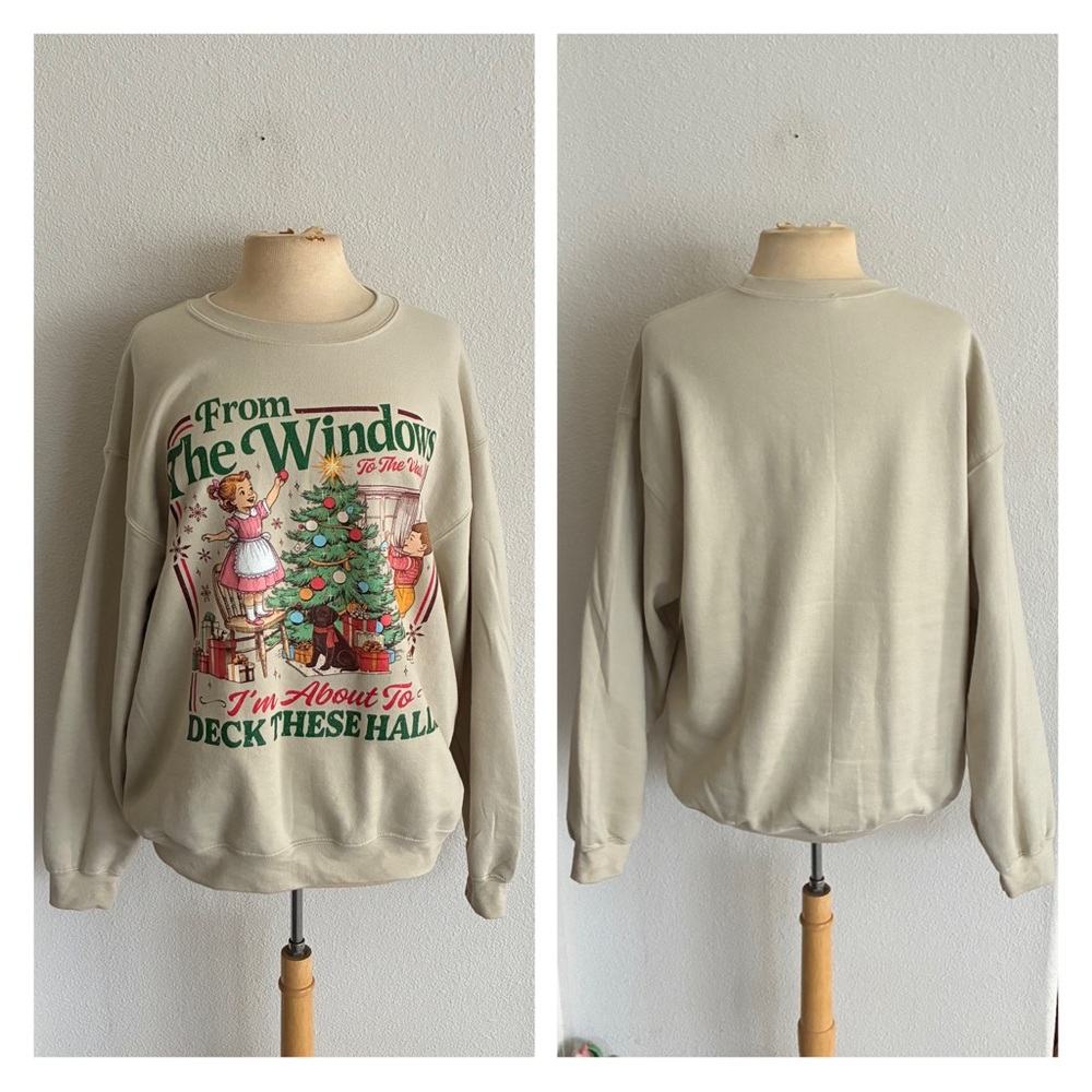 Unisex Christmas/ holiday sweatshirt